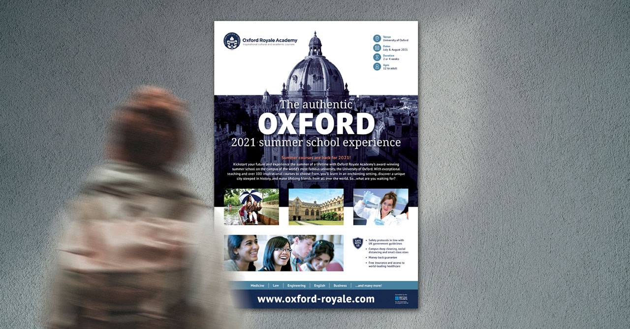 Oxford Royale Academy poster