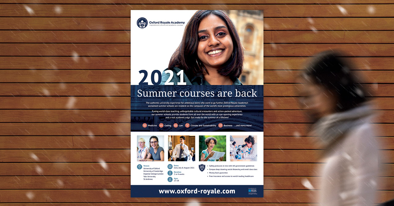 Oxford Royale Academy poster