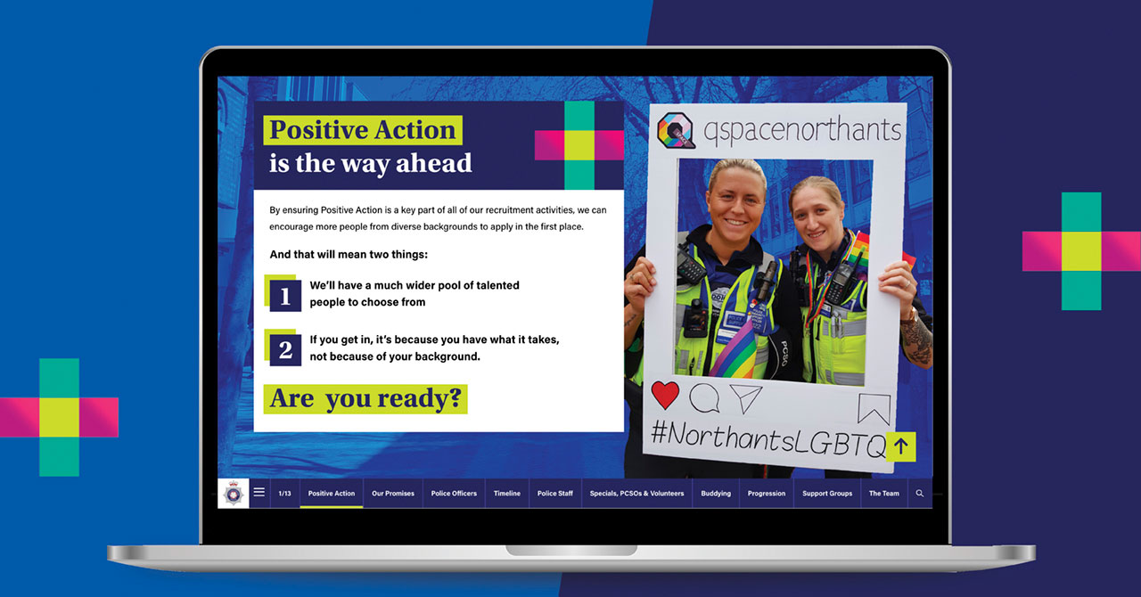 Positive Action Police website