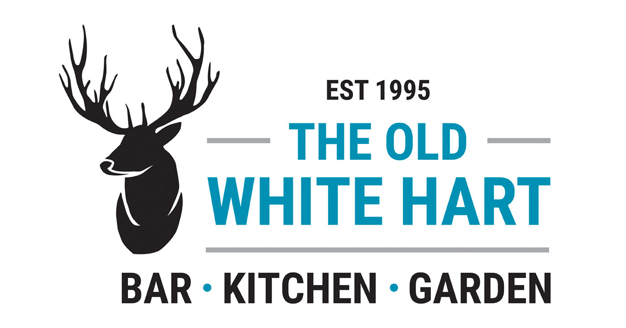 Old White Hart logo design