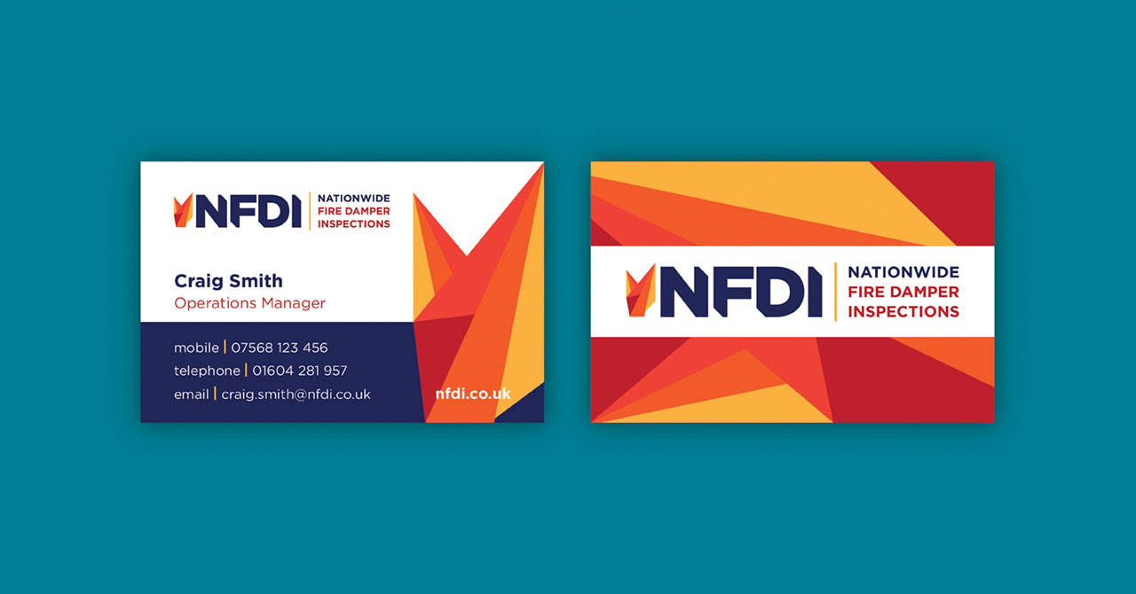 NFDI Business card design