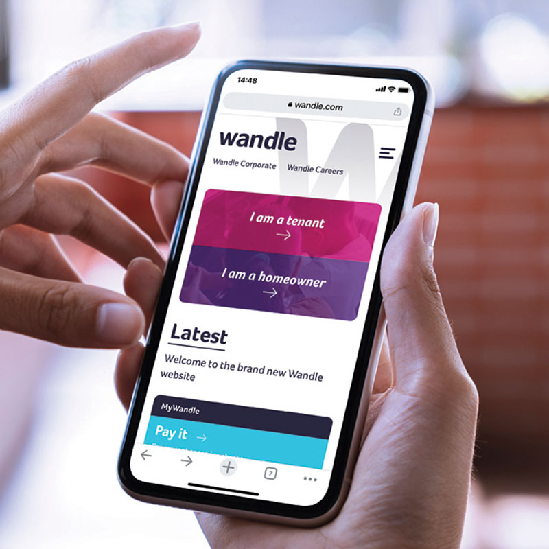 Wandle website development