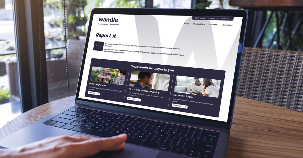 Wandle website development