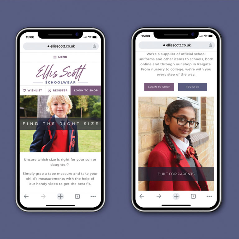 School uniform website