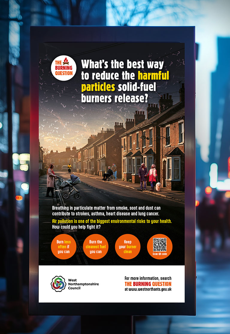 Public Health Communications: Behaviour Change Campaign for Domestic Burning Project