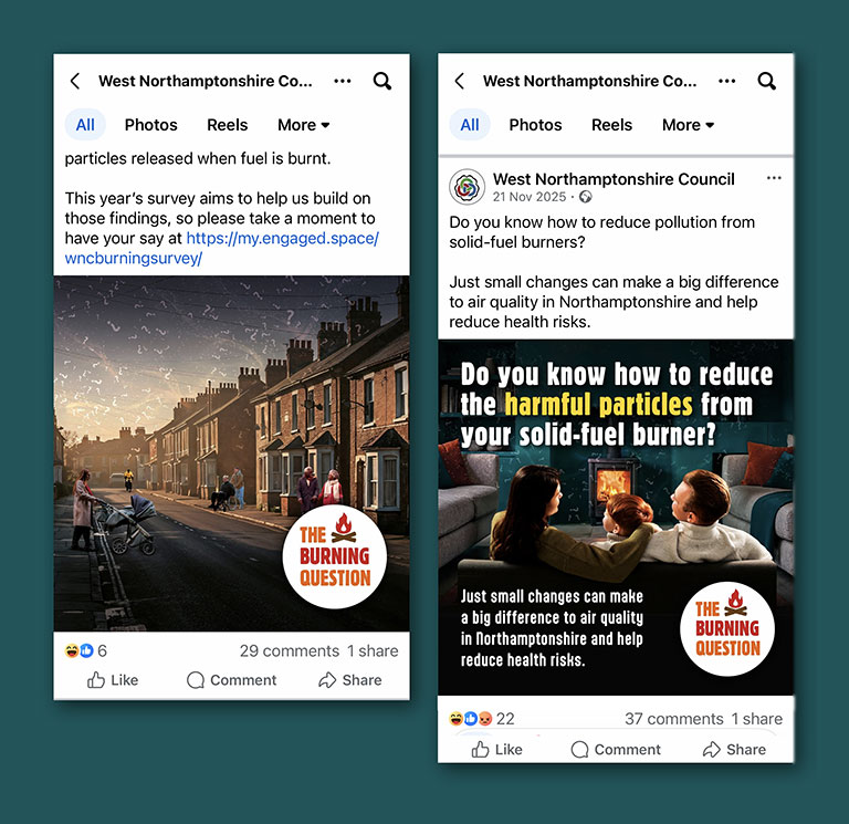 Public Health Communications: Behaviour Change Campaign for Domestic Burning Project