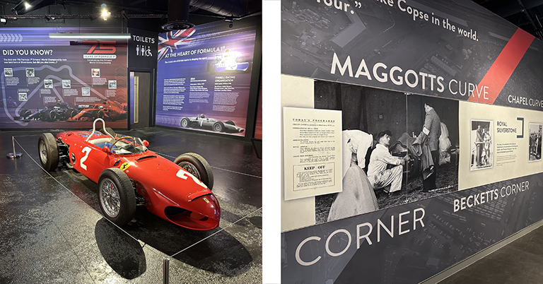 Motorsport Marketing: Exhibition Branding & Design for Silverstone Museum’s 75 Years of F1®